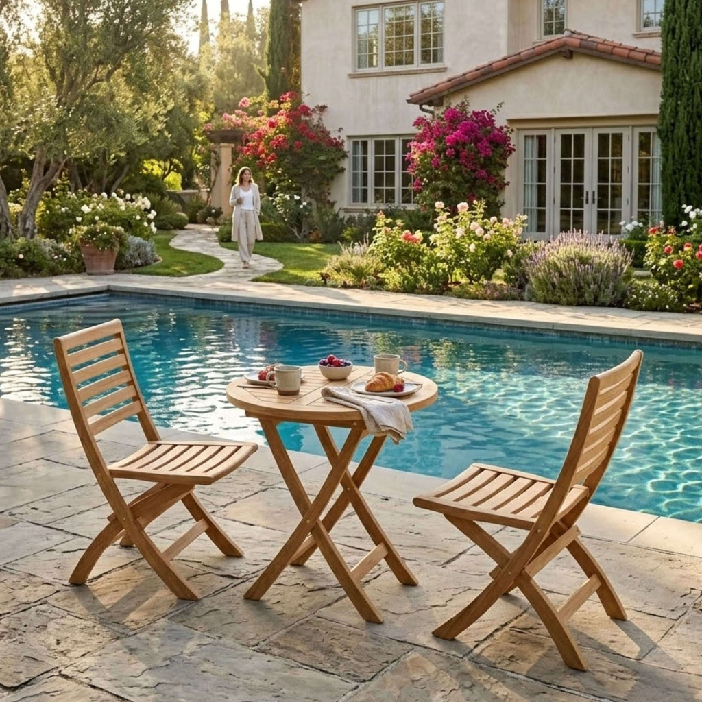 Anderson Teak Bahama Andrew 3-Piece Bistro Set – view 3