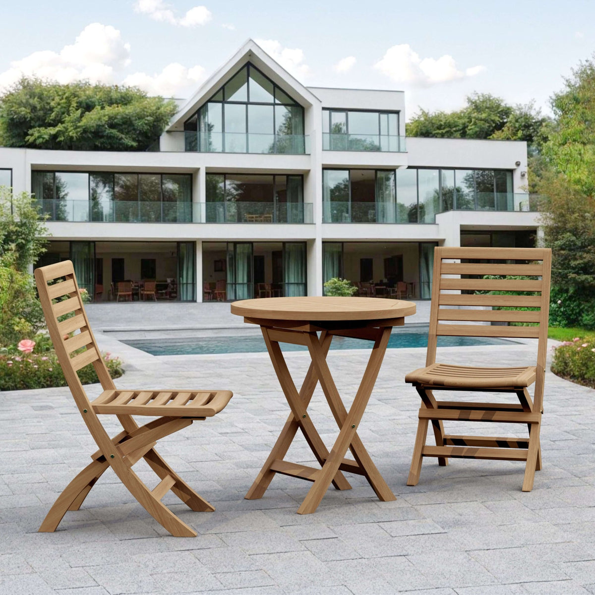 Anderson Teak Bahama Andrew 3-Piece Bistro Set – view 5