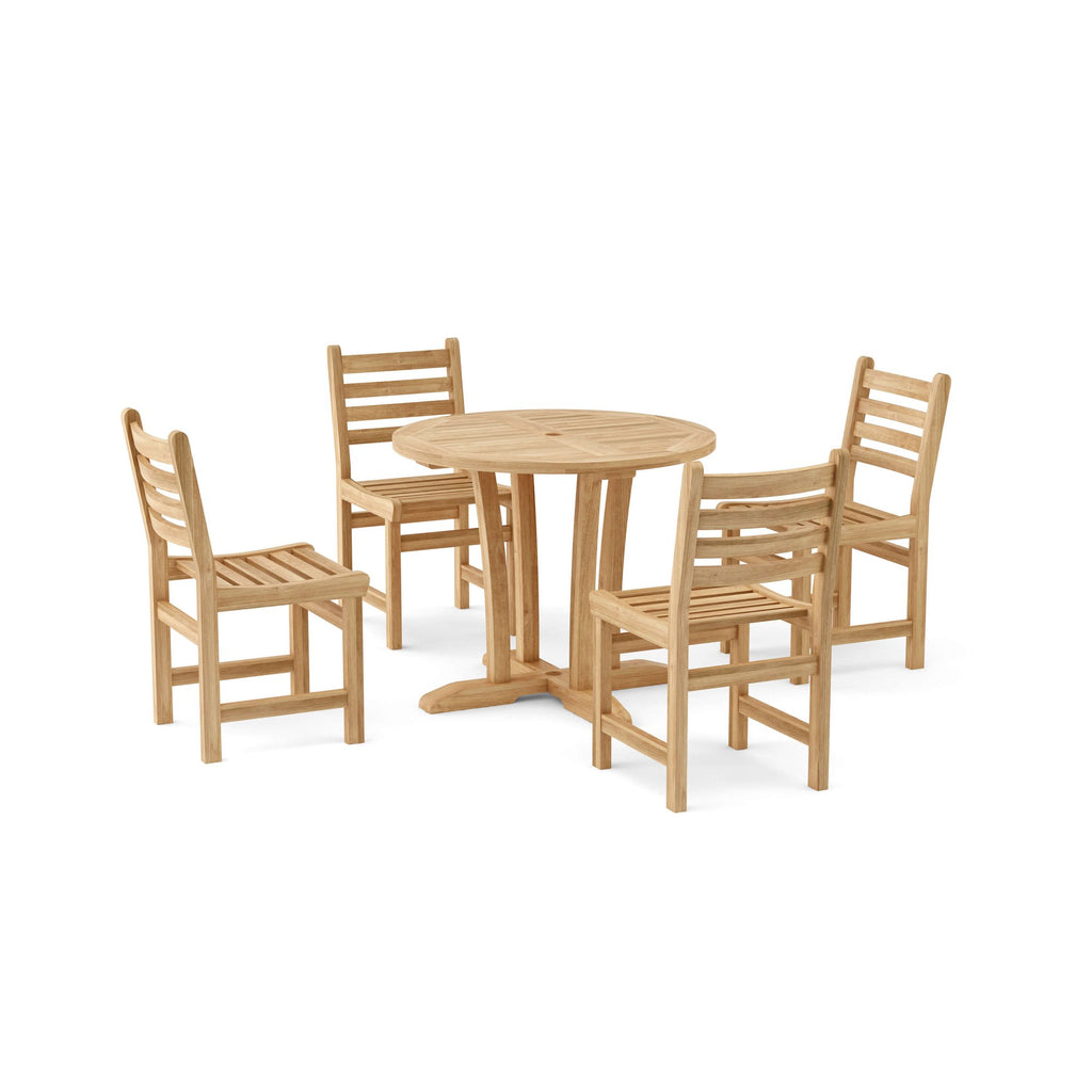 Anderson Teak Descanso Windham 5-Piece Dining Set – view 5