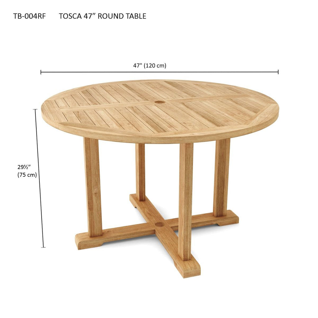 Anderson Teak Tosca Wilshere 5-Piece Dining Set – view 10