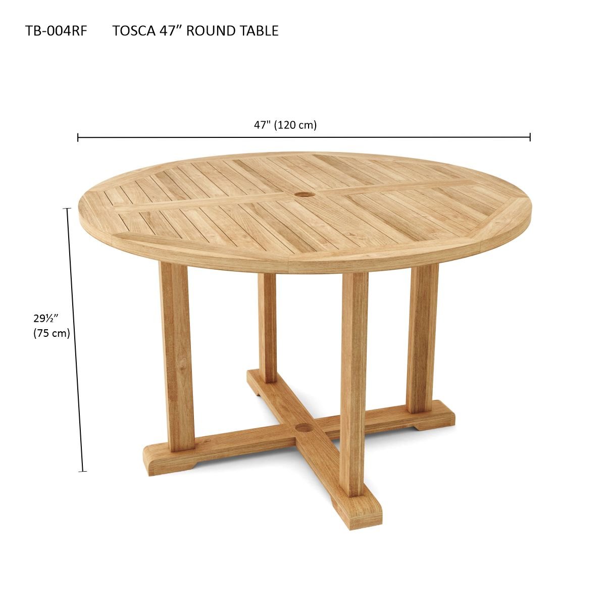 Anderson Teak Tosca Wilshere 5-Piece Dining Set – view 10
