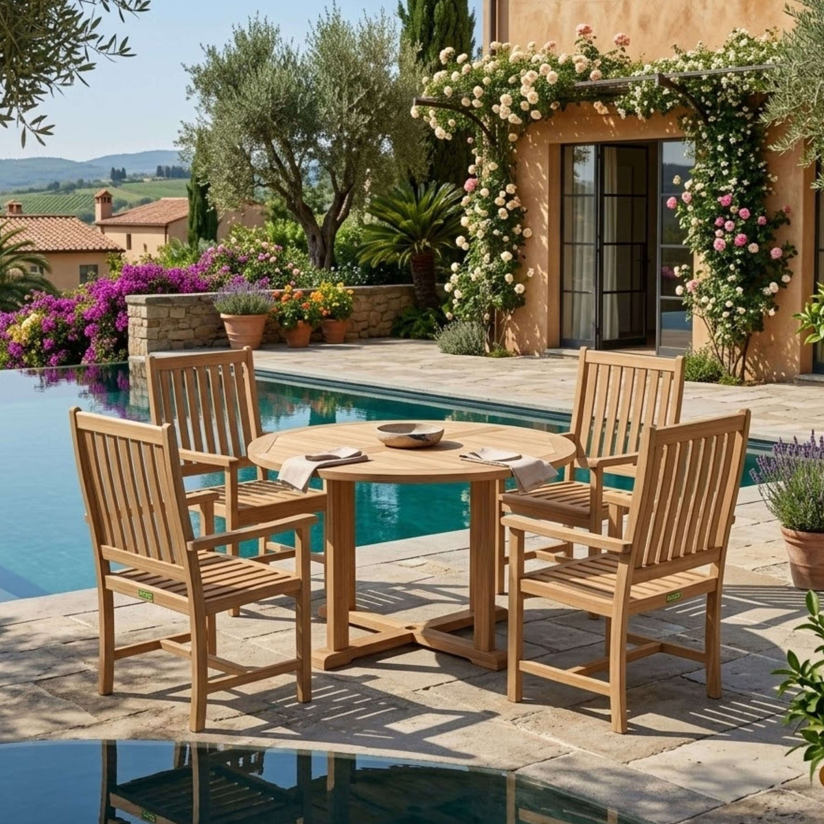 Anderson Teak Tosca Wilshere 5-Piece Dining Set – view 2