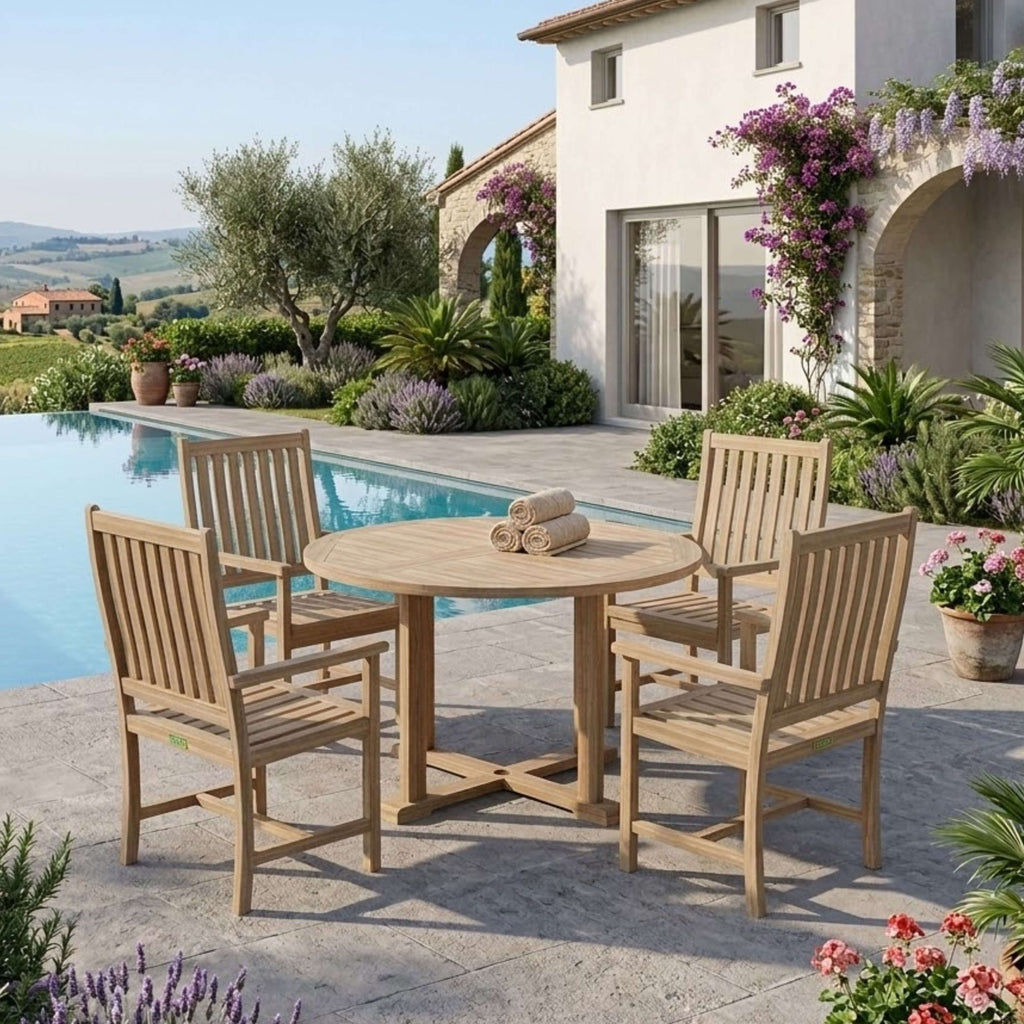 Anderson Teak Tosca Wilshere 5-Piece Dining Set – view 3