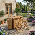 Anderson Teak Altavista 4-Piece Bar Set