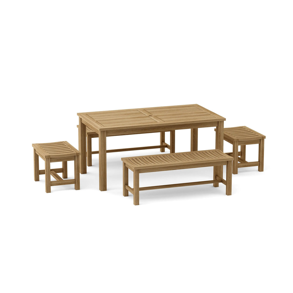 Anderson Teak Montage Madison 5-Piece Dining Set – view 4