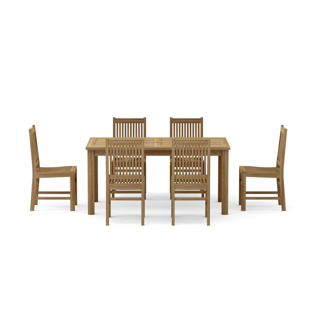Anderson Teak Montage Saratoga 7-Piece Dining Set – view 6
