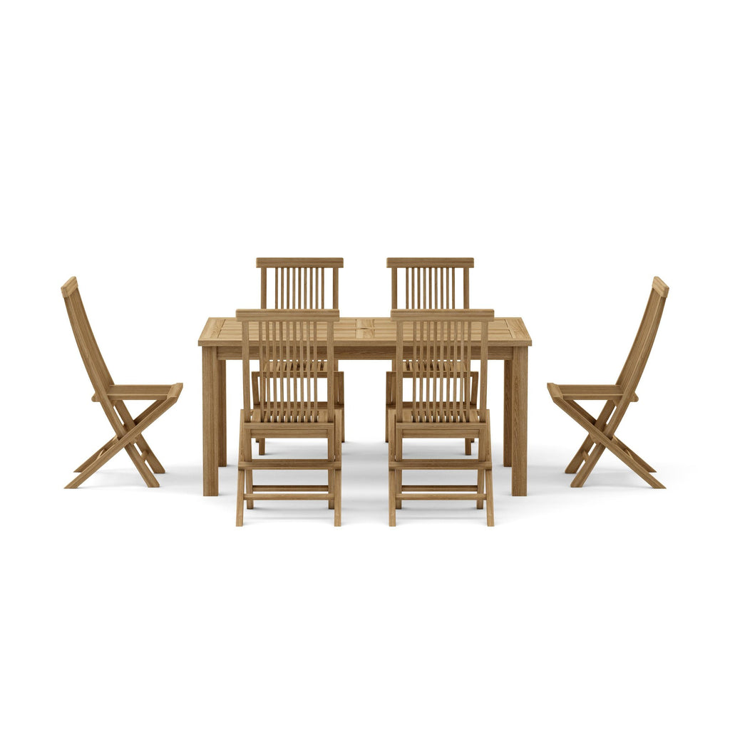 Anderson Teak Montage Bristol 7-Piece Dining Set – view 6