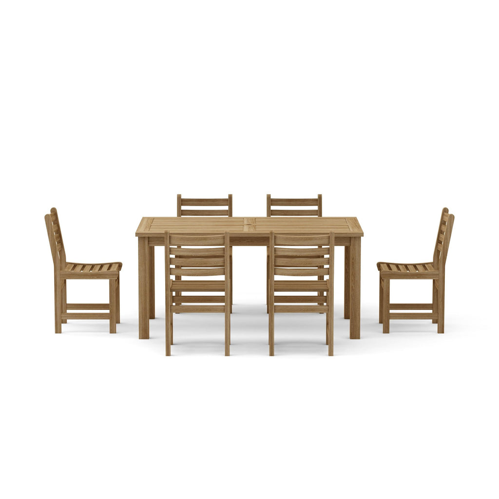Anderson Teak Montage Windham 7-Piece Dining Set – view 7