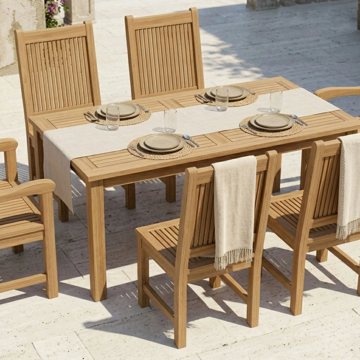 Anderson Teak Montage Chester 7-Piece Dining Set – view 5