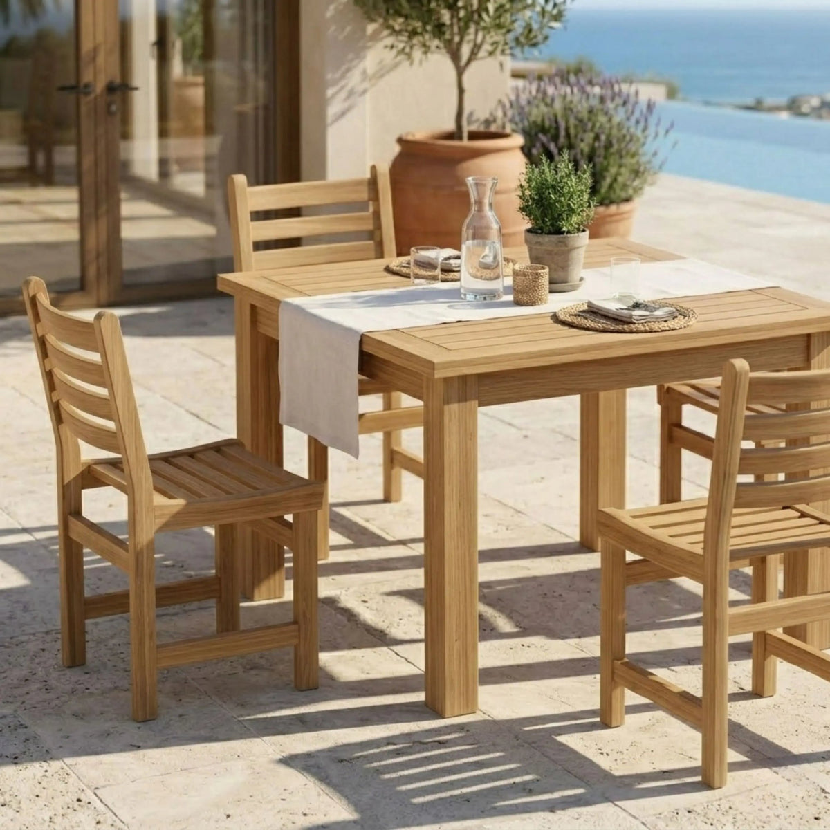 Anderson Teak Montage Windham 5-Piece Dining Set A – view 3
