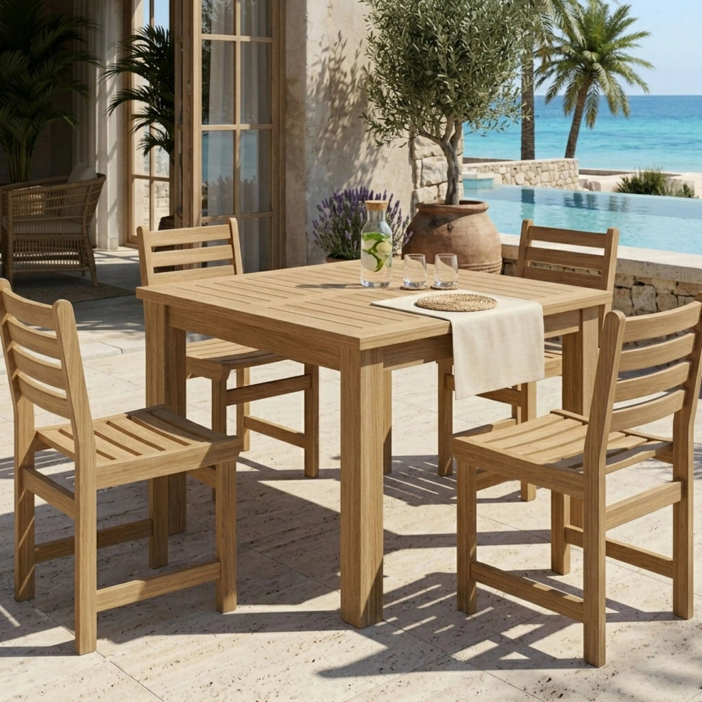Anderson Teak Montage Windham 5-Piece Dining Set A – view 6
