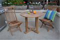 Anderson Teak Montage Bristol 3-Piece Dining Set