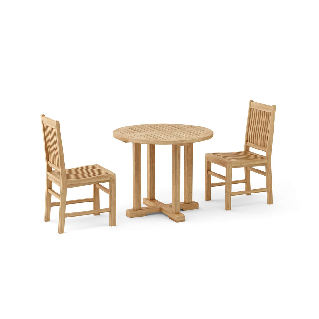 Anderson Teak Montage Saratoga 3-Piece Dining Set – view 5