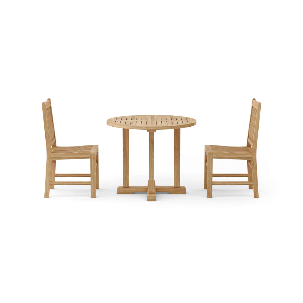 Anderson Teak Montage Saratoga 3-Piece Dining Set – view 6