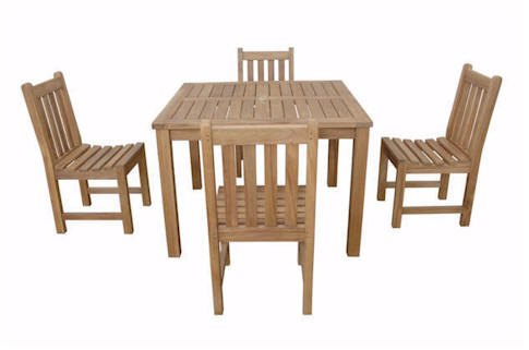 Anderson Teak Montage Braxton 5-Piece Dining Set A – view 2