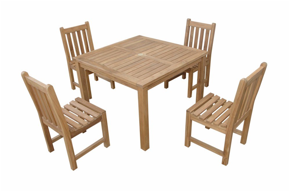 Anderson Teak Montage Braxton 5-Piece Dining Set A – view 3
