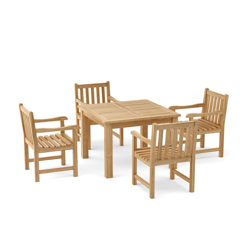 Anderson Teak Montage Braxton 5-Piece Dining Set B – view 6