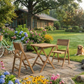 Anderson Teak Windsor 3-Piece Square Bistro Set