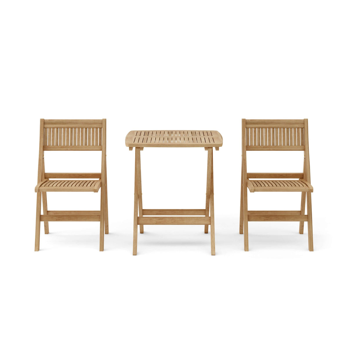 Anderson Teak Windsor 3-Piece Square Bistro Set – view 6