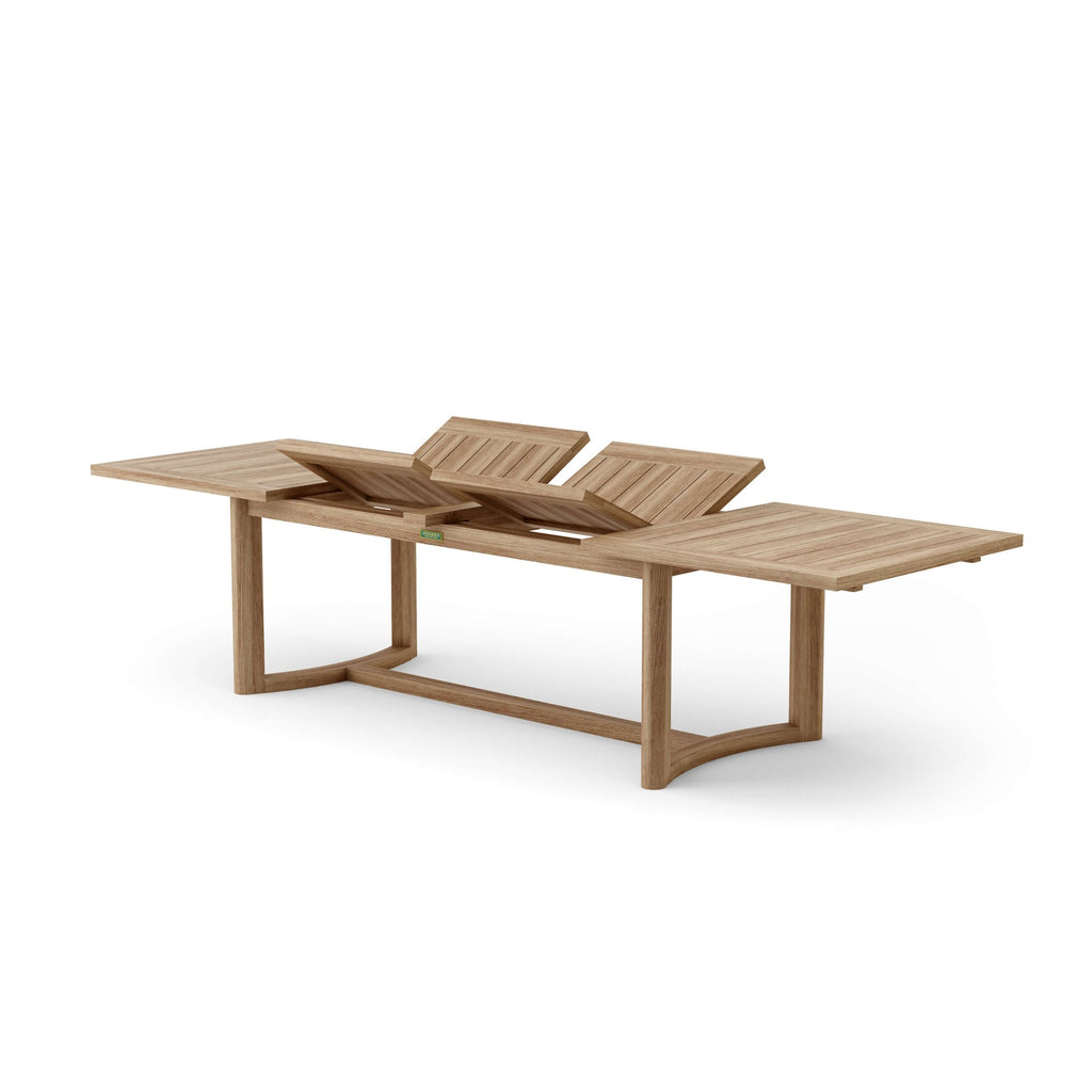 Anderson Teak Junus 11-Piece Extension Dining Table Set – view 9