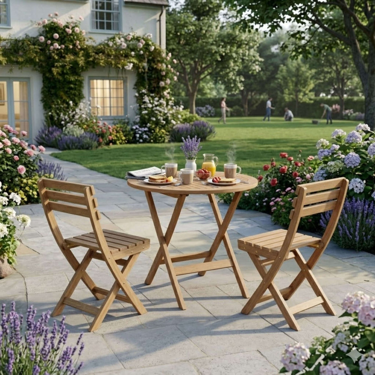 Anderson Teak Chester Alabama 3-Piece Bistro Set