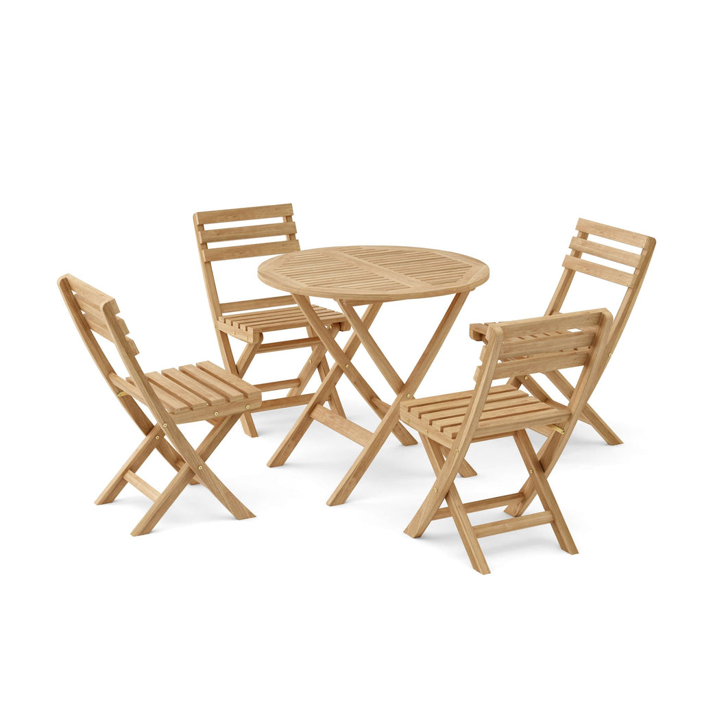 Anderson Teak Chester Alabama 5-Piece Bistro Set – view 6