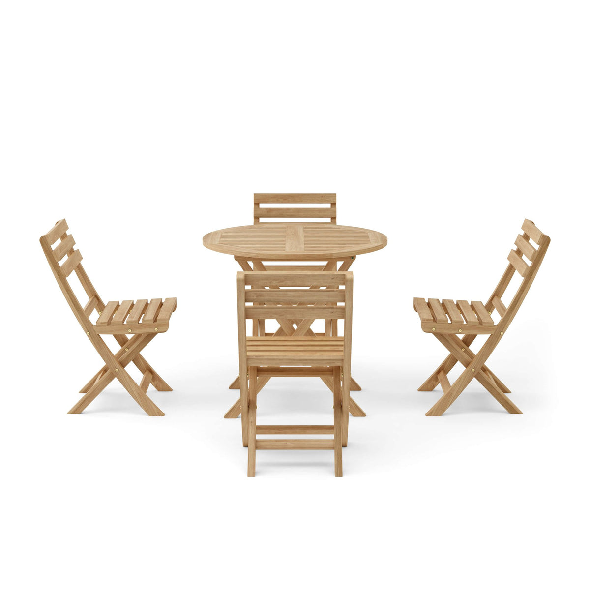 Anderson Teak Chester Alabama 5-Piece Bistro Set – view 7