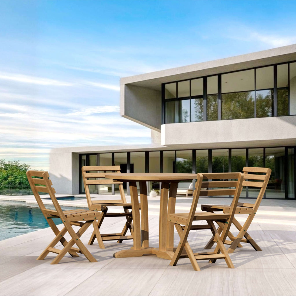 Anderson Teak Descanso Alabama 5-Piece Bistro Set – view 4