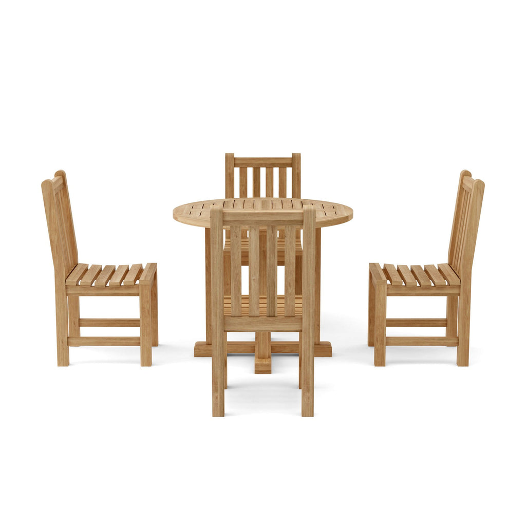 Anderson Teak Montage Braxton 5-Piece Dining Set C – view 6