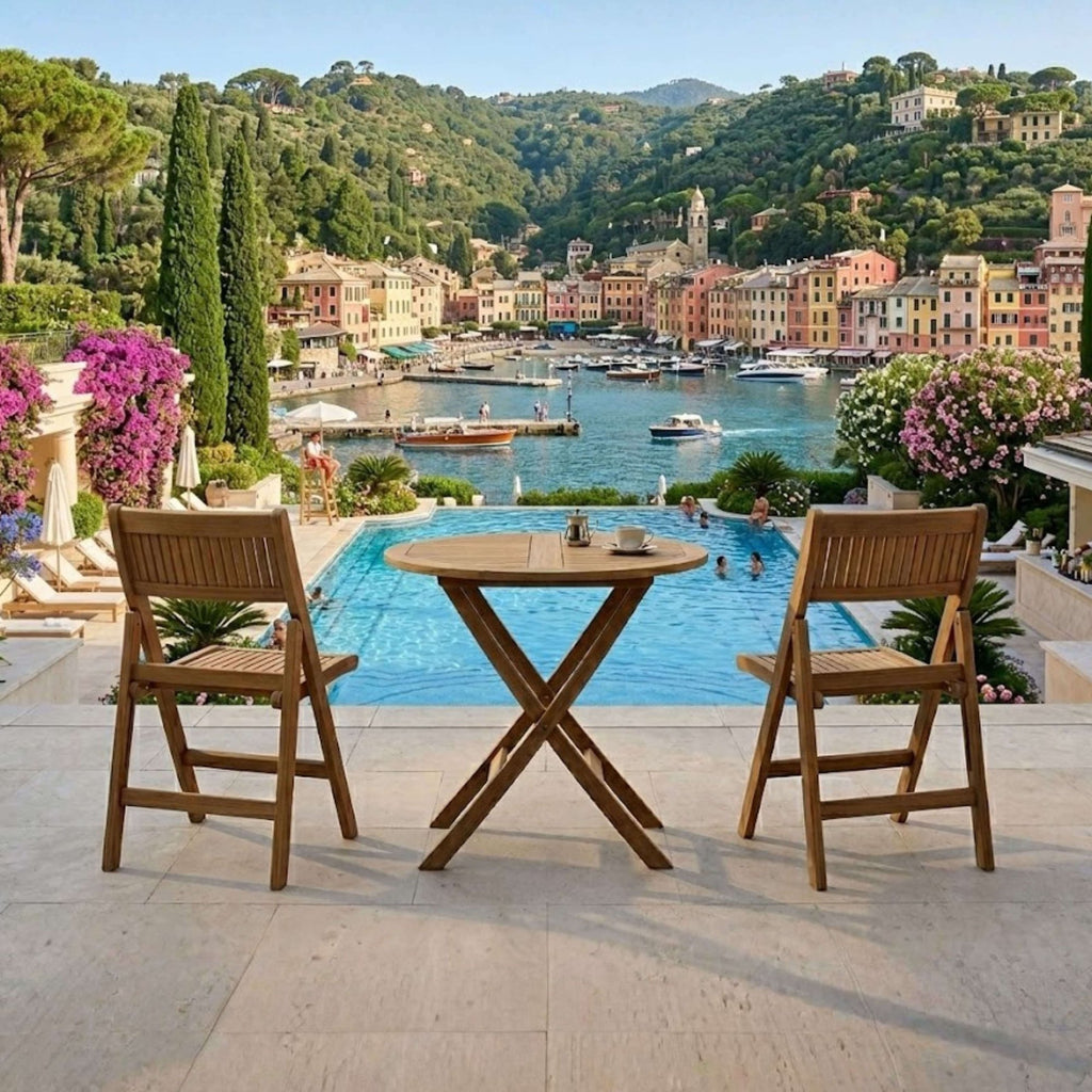 Anderson Teak Windsor 3-Piece Round Bistro Set – view 3