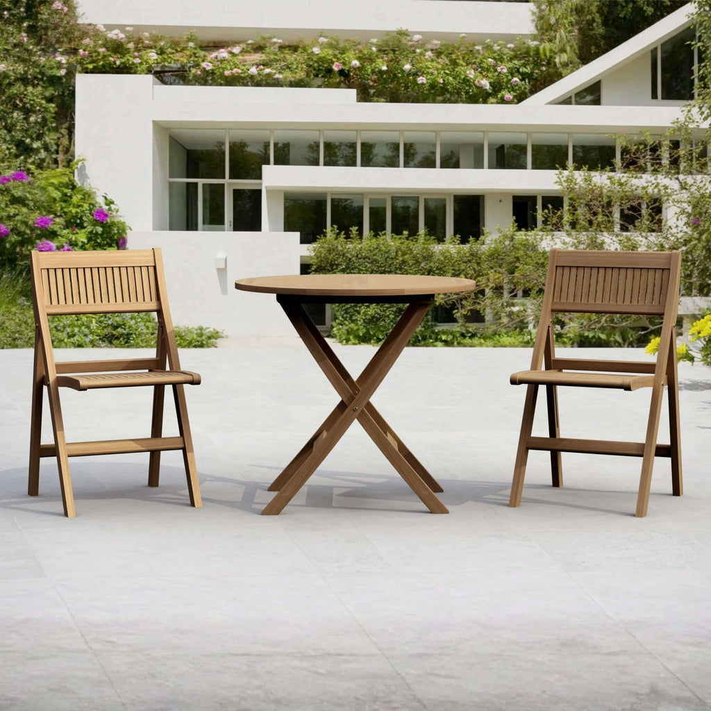 Anderson Teak Windsor 3-Piece Round Bistro Set – view 4