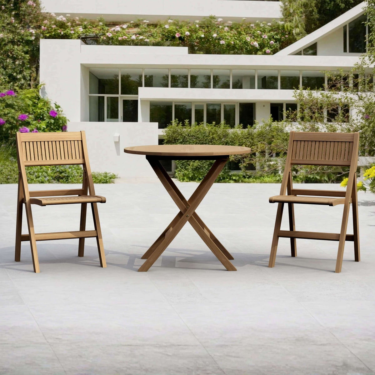 Anderson Teak Windsor 3-Piece Round Bistro Set – view 4