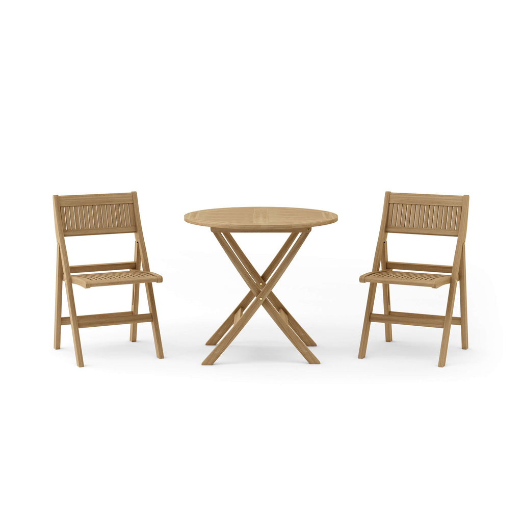 Anderson Teak Windsor 3-Piece Round Bistro Set – view 5
