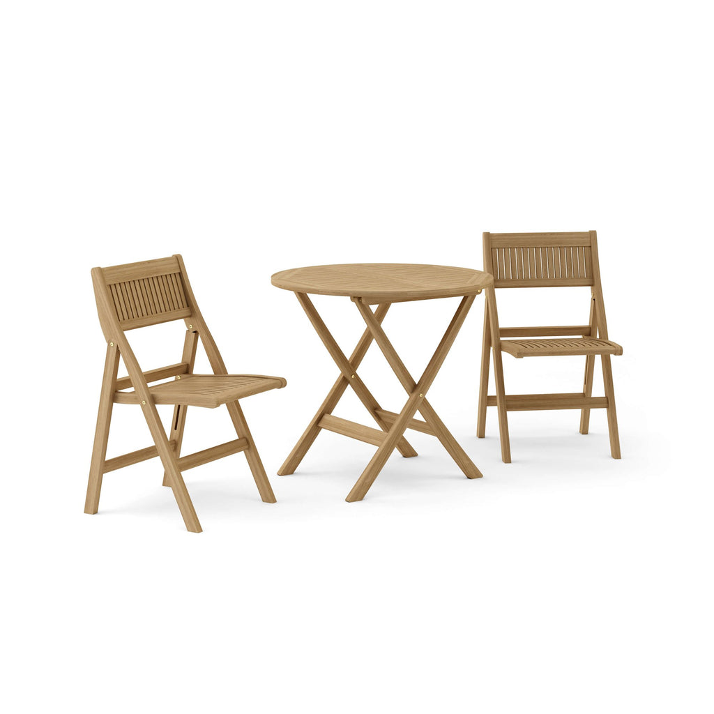 Anderson Teak Windsor 3-Piece Round Bistro Set – view 6