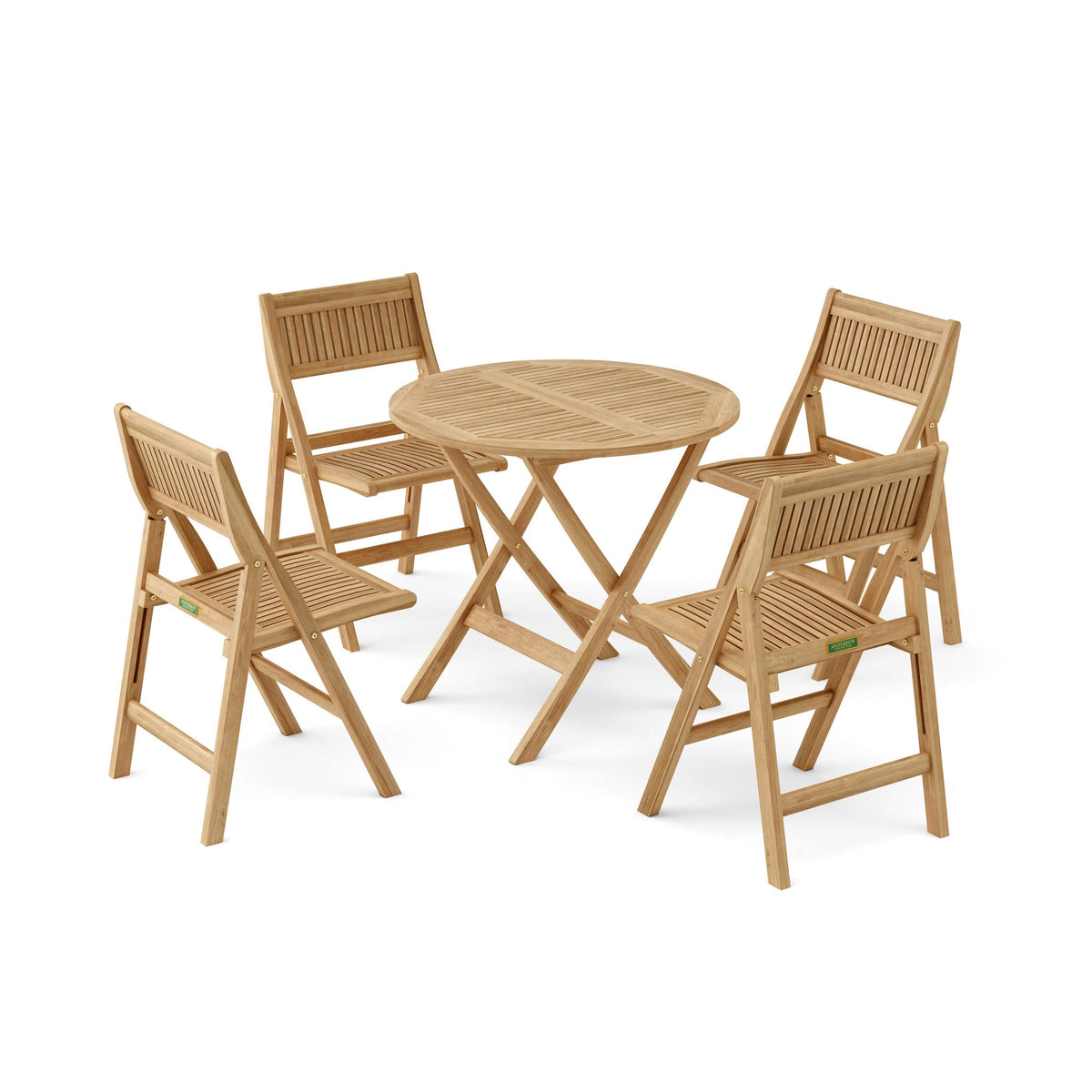 Anderson Teak Windsor 5-Piece Round Bistro Set – view 8
