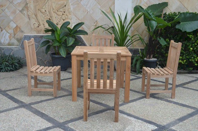 Anderson Teak Bahama Classic 5-Piece Dining Set – view 8