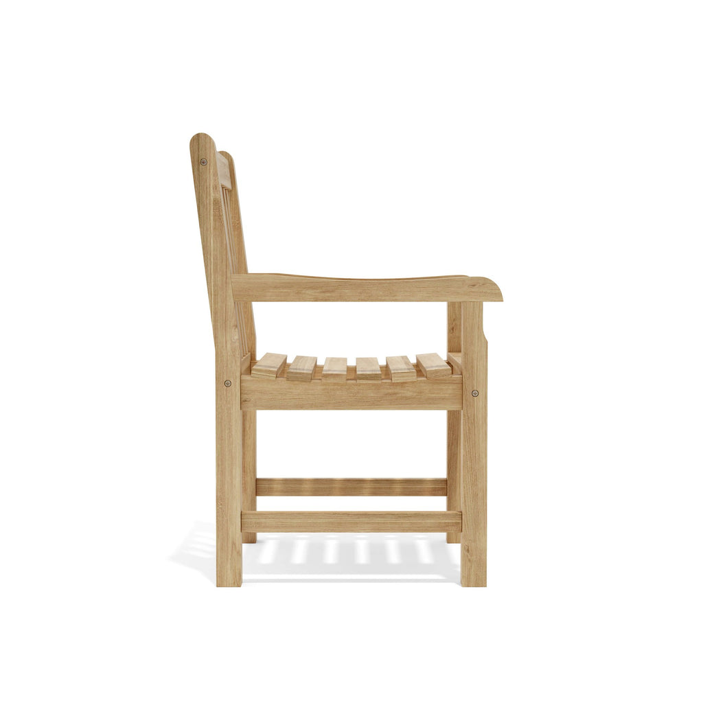 Anderson Teak Tosca Classic Armchair 5-Piece Dining Set – view 12
