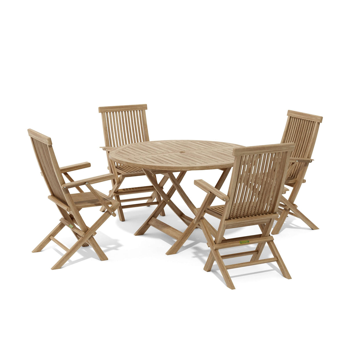 Anderson Teak Bahama Classic 5-Piece Dining Set – view 5
