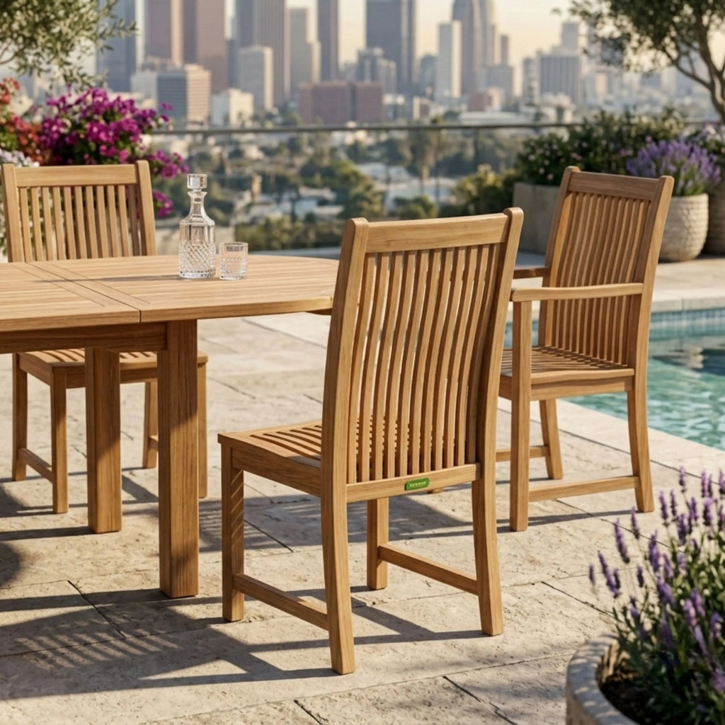 Anderson Teak Bahama Chicago 7-Piece Dining Set (SET-29) – view 4