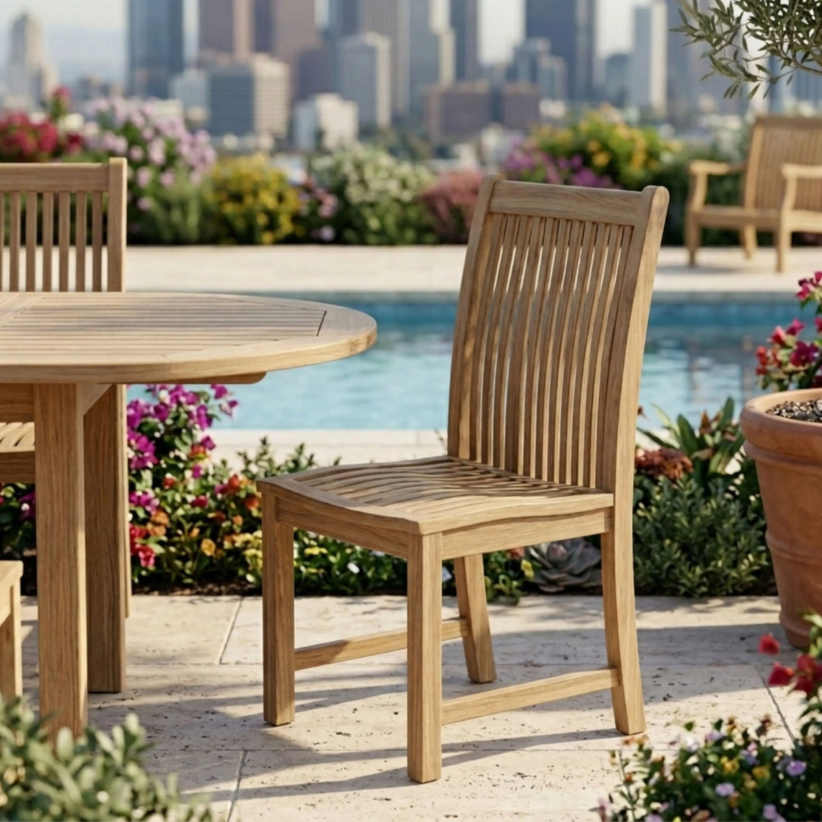 Anderson Teak Bahama Chicago 7-Piece Dining Set (SET-29) – view 6