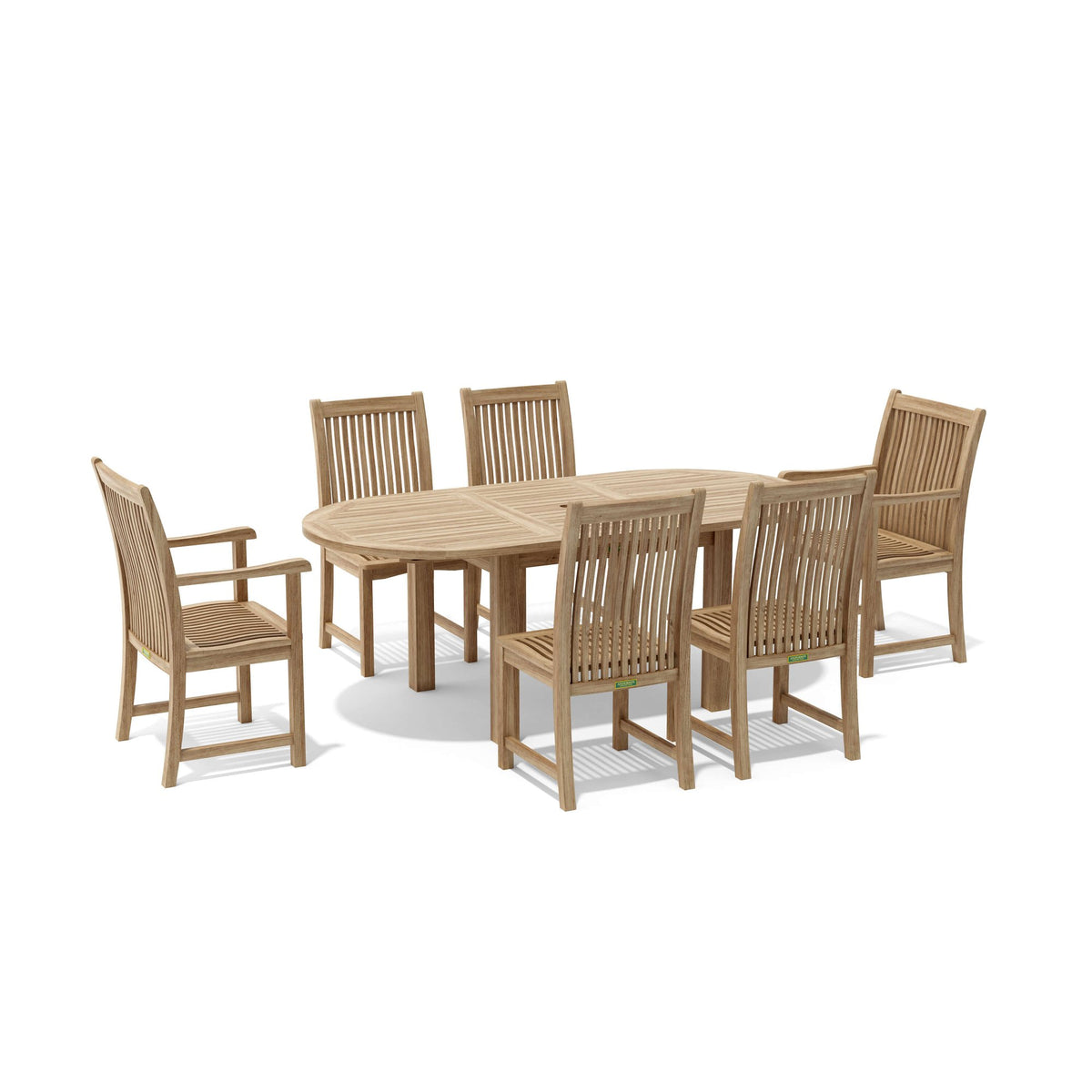 Anderson Teak Bahama Chicago 7-Piece Dining Set (SET-29) – view 8