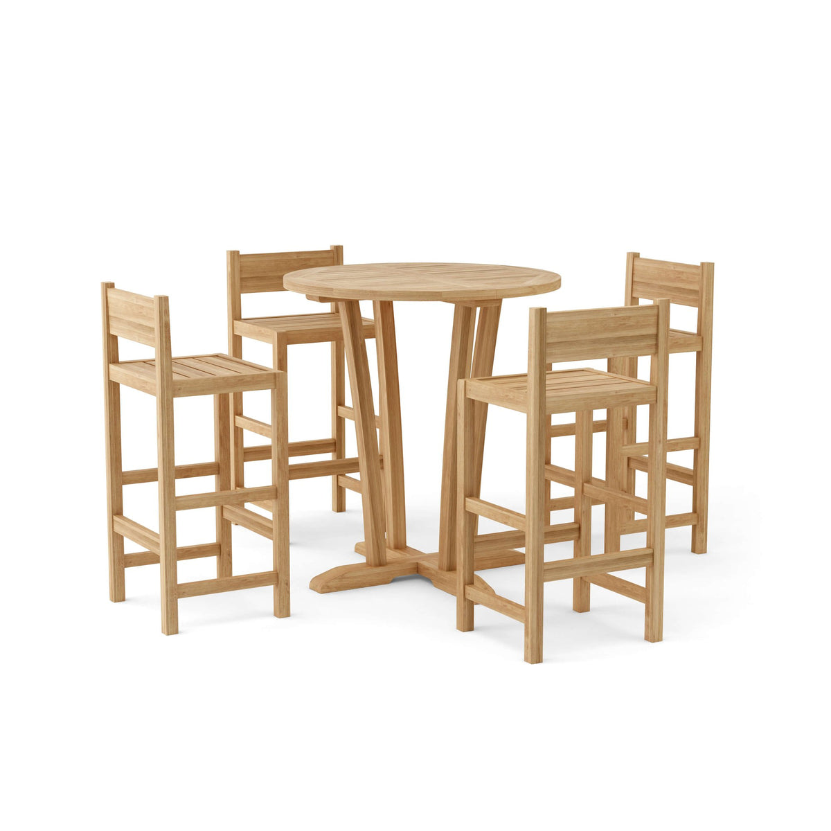 Anderson Teak Descanso Sedona 5-Piece Bar Table – view 3