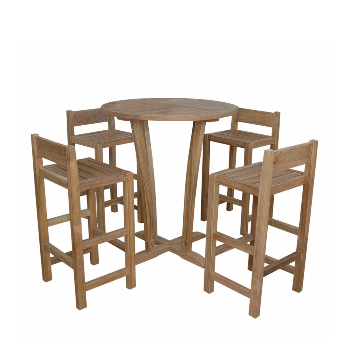 Anderson Teak Descanso Sedona 5-Piece Bar Table – view 5