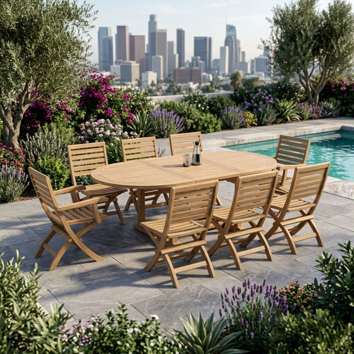 Anderson Teak Bahama Andrew 9-Piece Dining Set – view 3