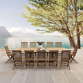 Anderson Teak Valencia Classic 13-Piece Dining Set