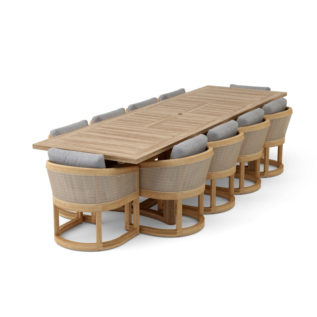 Anderson Teak Catania 11-Piece Dining Set (SET-337) – view 10