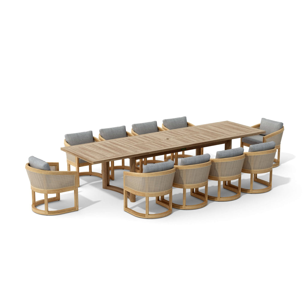 Anderson Teak Catania 11-Piece Dining Set (SET-337) – view 9