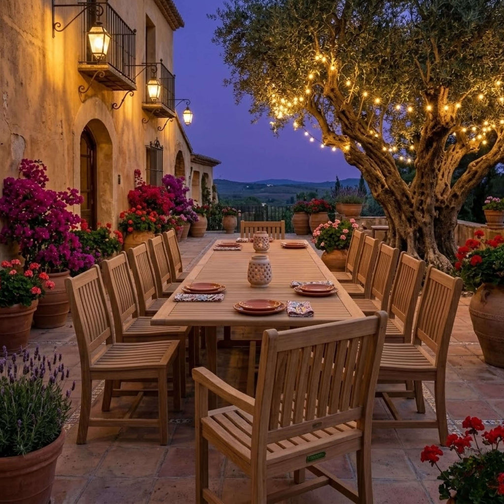 Anderson Teak Valencia Rialto 13-Piece Dining Set – view 2