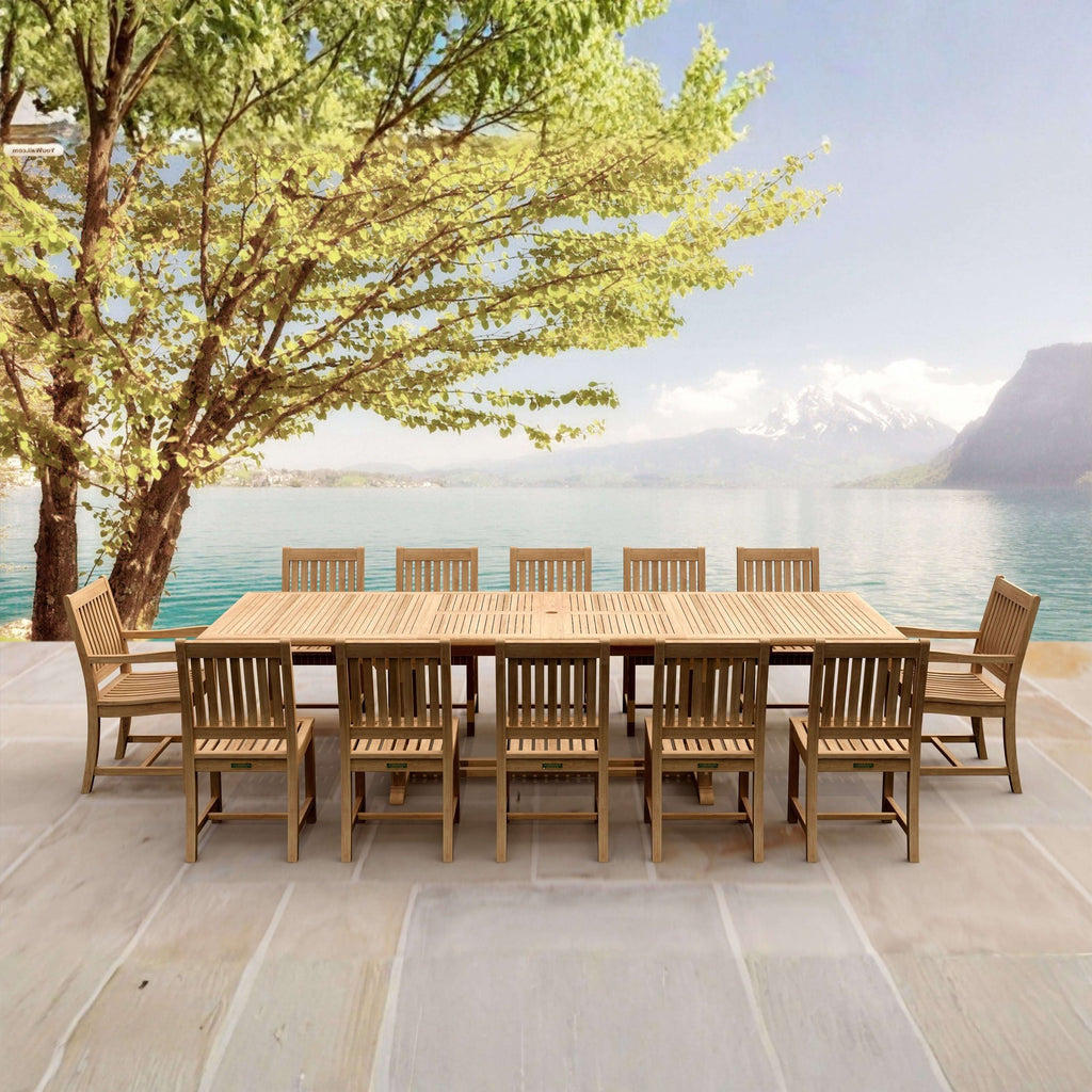 Anderson Teak Valencia Rialto 13-Piece Dining Set – view 4
