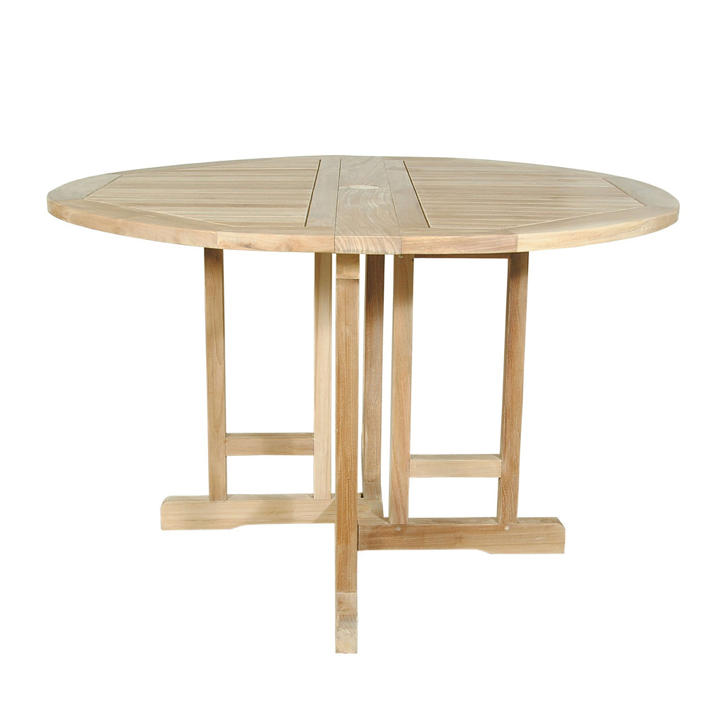 Anderson Teak Andrew Butterfly Folding 5-Piece Dining Set – view 9